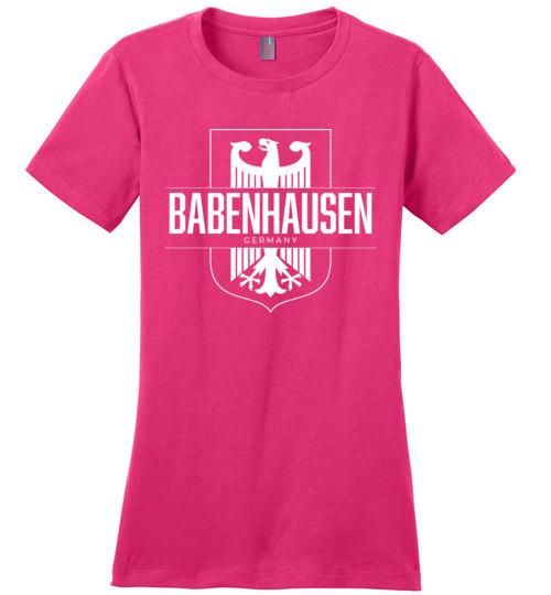 Load image into Gallery viewer, Babenhausen, Germany - Women&#39;s Crewneck T-Shirt
