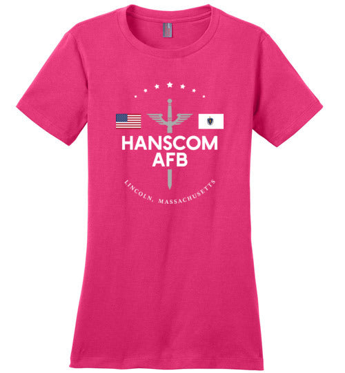Hanscom AFB - Women's Crewneck T-Shirt-Wandering I Store