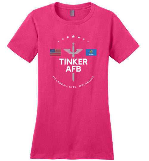 Tinker AFB - Women's Crewneck T-Shirt-Wandering I Store