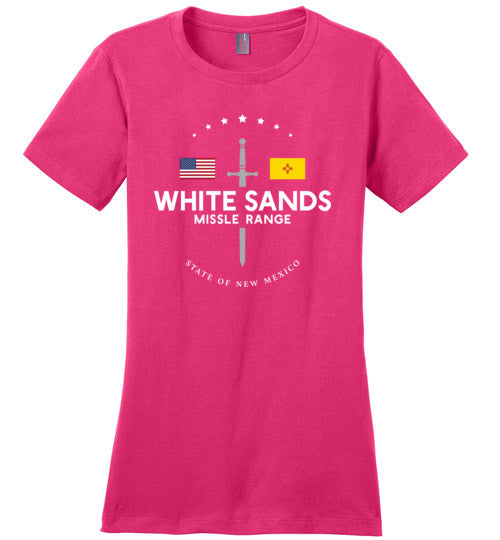 White Sands Missile Range - Women's Crewneck T-Shirt-Wandering I Store