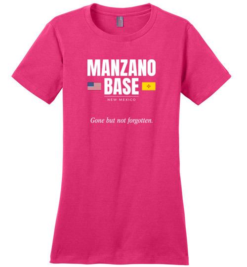 Manzano Base "GBNF" - Women's Crewneck T-Shirt