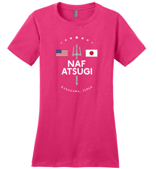 NAF Atsugi - Women's Crewneck T-Shirt-Wandering I Store