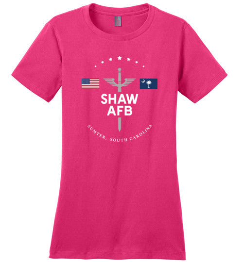 Shaw AFB - Women's Crewneck T-Shirt-Wandering I Store