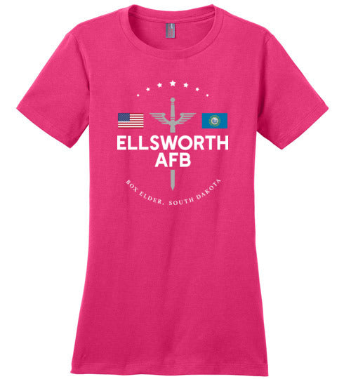 Load image into Gallery viewer, Ellsworth AFB - Women&#39;s Crewneck T-Shirt-Wandering I Store
