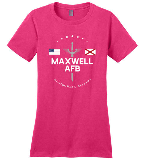 Maxwell AFB - Women's Crewneck T-Shirt-Wandering I Store