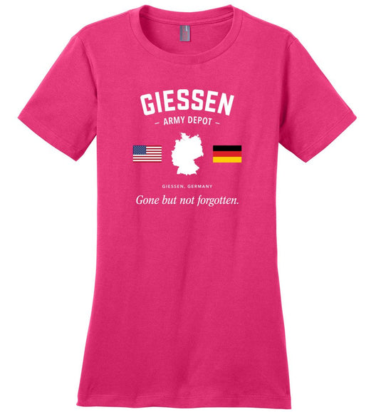 Giessen Army Depot "GBNF" - Women's Crewneck T-Shirt