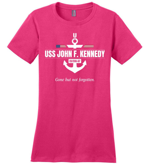 USS John F. Kennedy CV/CVA-67 "GBNF" - Women's Crewneck T-Shirt