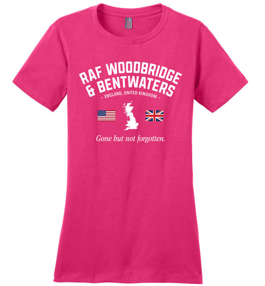 RAF Woodbridge & Bentwaters "GBNF" - Women's Crewneck T-Shirt