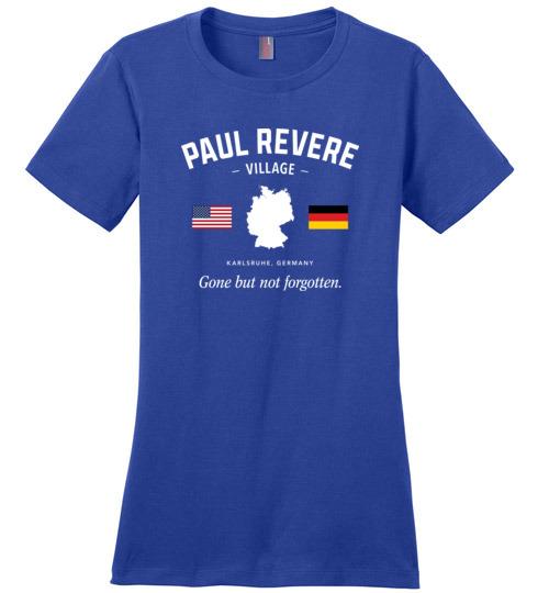 Paul Revere Village "GBNF" - Women's Crewneck T-Shirt