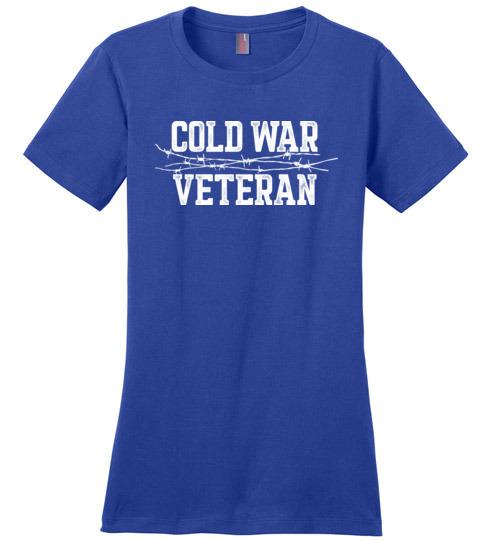 Load image into Gallery viewer, Cold War Veteran - Women&#39;s Crewneck T-Shirt
