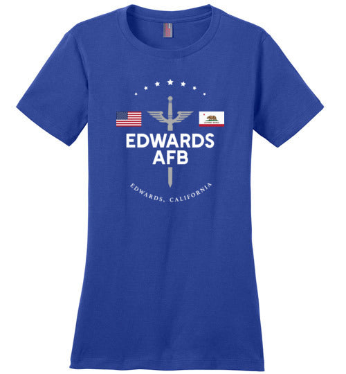 Edwards AFB - Women's Crewneck T-Shirt-Wandering I Store