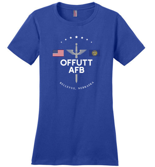 Offutt AFB - Women's Crewneck T-Shirt-Wandering I Store
