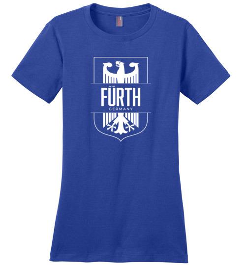 Load image into Gallery viewer, Furth, Germany - Women&#39;s Crewneck T-Shirt
