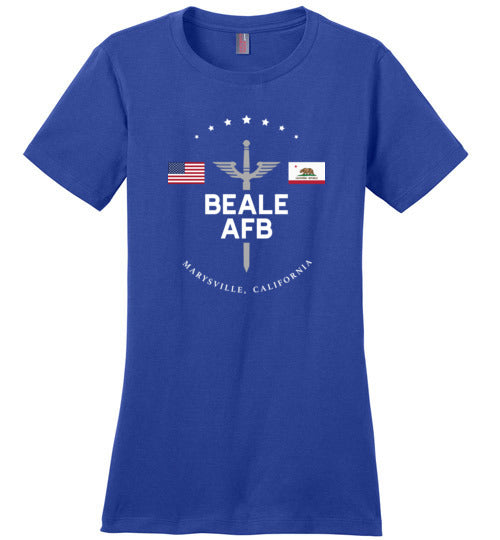 Beale AFB - Women's Crewneck T-Shirt-Wandering I Store