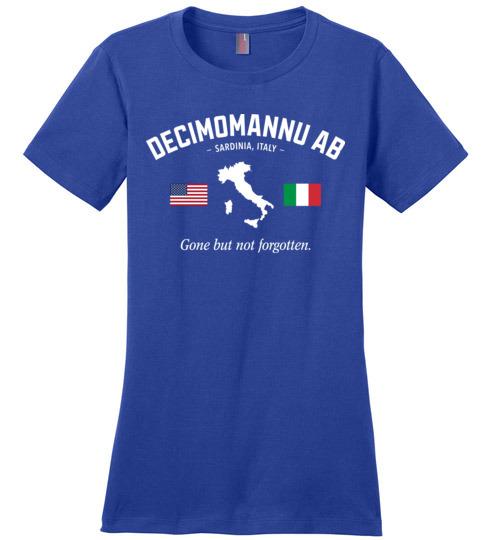 Decimomannu AB "GBNF" - Women's Crewneck T-Shirt