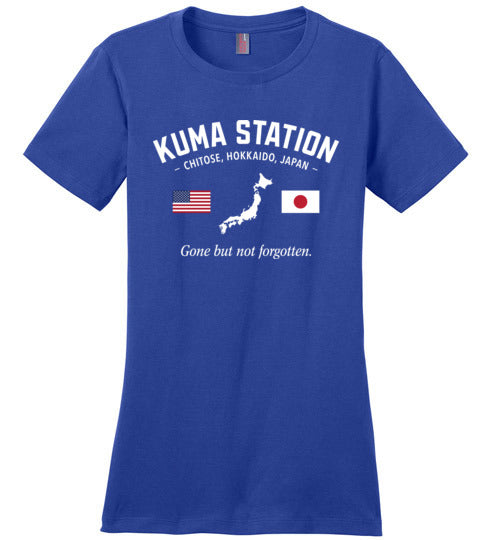Kuma Station "GBNF" - Women's Crewneck T-Shirt-Wandering I Store