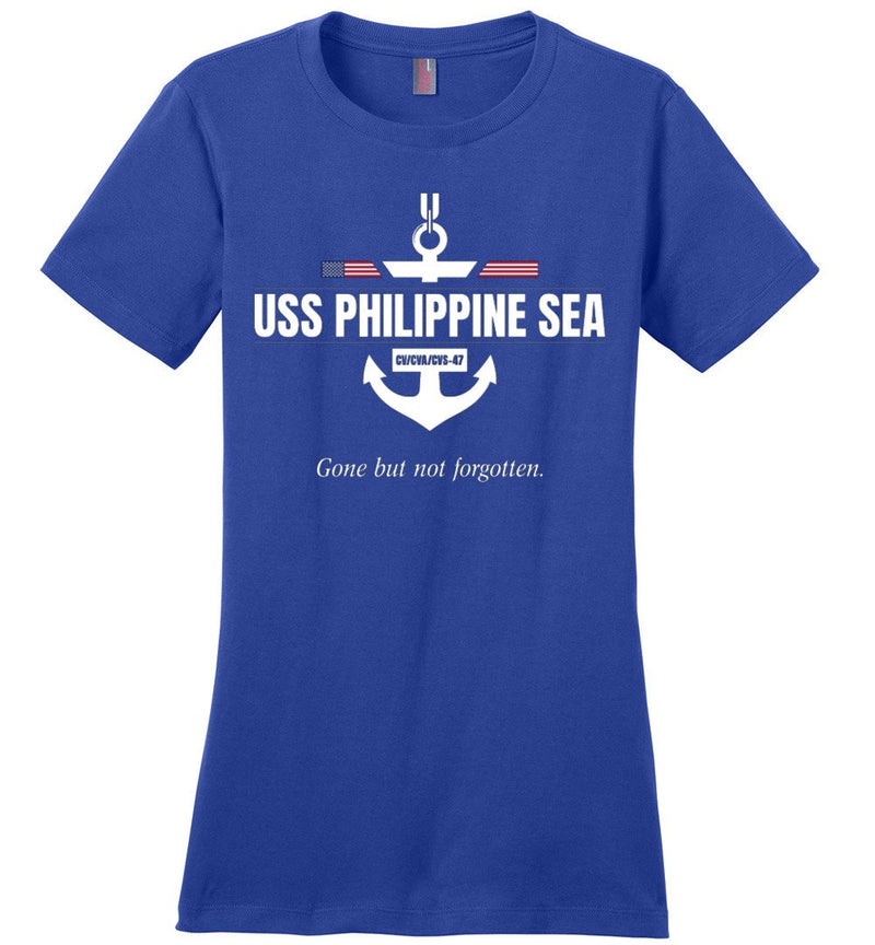 Load image into Gallery viewer, USS Philippine Sea CV/CVA/CVS-47 &quot;GBNF&quot; - Women&#39;s Crewneck T-Shirt
