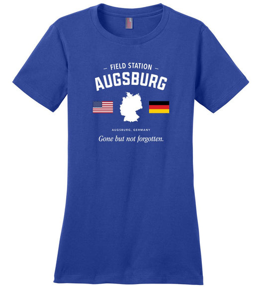 Field Station Augsburg "GBNF" - Women's Crewneck T-Shirt