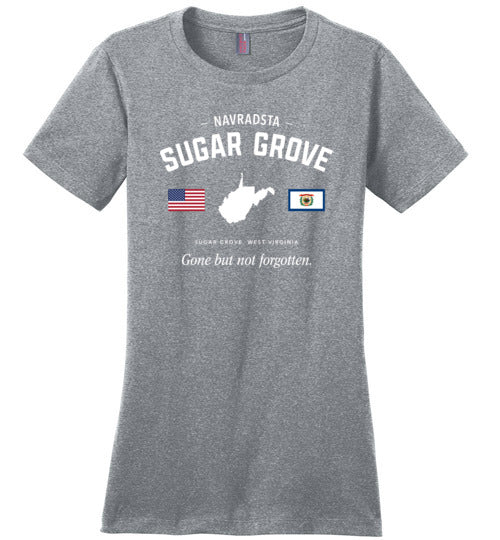 Load image into Gallery viewer, NAVRADSTA Sugar Grove &quot;GBNF&quot; - Women&#39;s Crewneck T-Shirt-Wandering I Store
