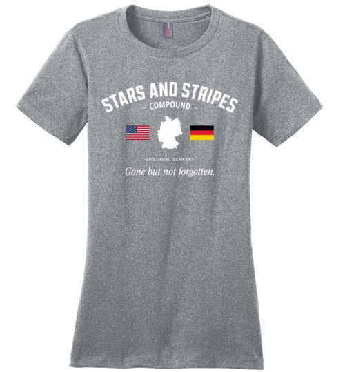 Stars and Stripes Compound "GBNF" - Women's Crewneck T-Shirt-Wandering I Store