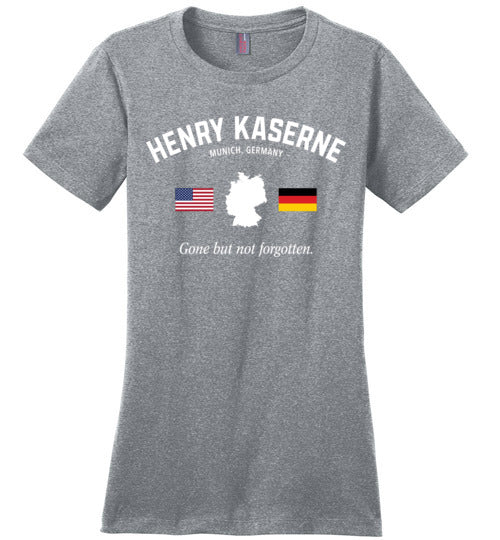 Load image into Gallery viewer, Henry Kaserne &quot;GBNF&quot; - Women&#39;s Crewneck T-Shirt-Wandering I Store
