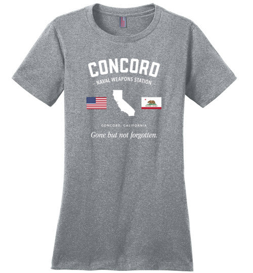 Concord Naval Weapons Station "GBNF" - Women's Crewneck T-Shirt-Wandering I Store
