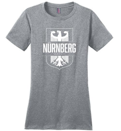 Load image into Gallery viewer, Nurnberg, Germany (Nuremberg) - Women&#39;s Crewneck T-Shirt
