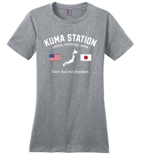 Load image into Gallery viewer, Kuma Station &quot;GBNF&quot; - Women&#39;s Crewneck T-Shirt-Wandering I Store

