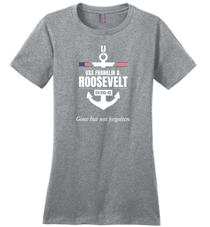 Load image into Gallery viewer, USS Franklin D. Roosevelt CV/CVA-42 &quot;GBNF&quot; - Women&#39;s Crewneck T-Shirt
