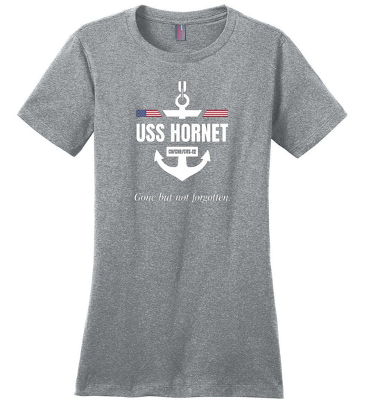 USS Hornet CV/CVA/CVS-12 "GBNF" - Women's Crewneck T-Shirt