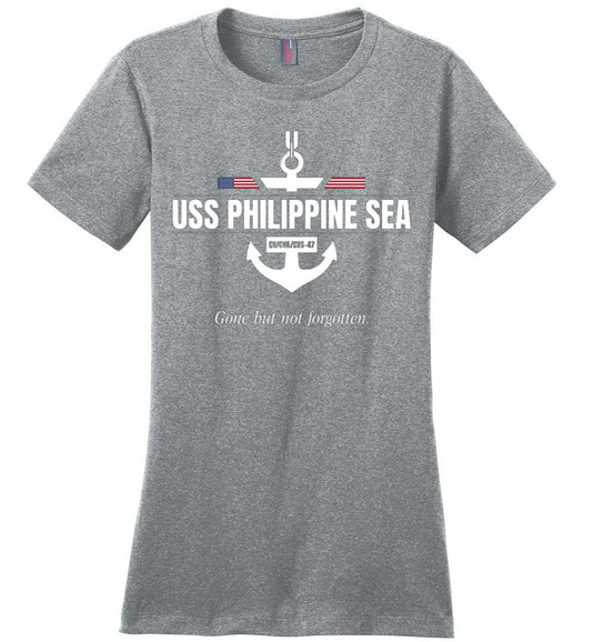 USS Philippine Sea CV/CVA/CVS-47 "GBNF" - Women's Crewneck T-Shirt