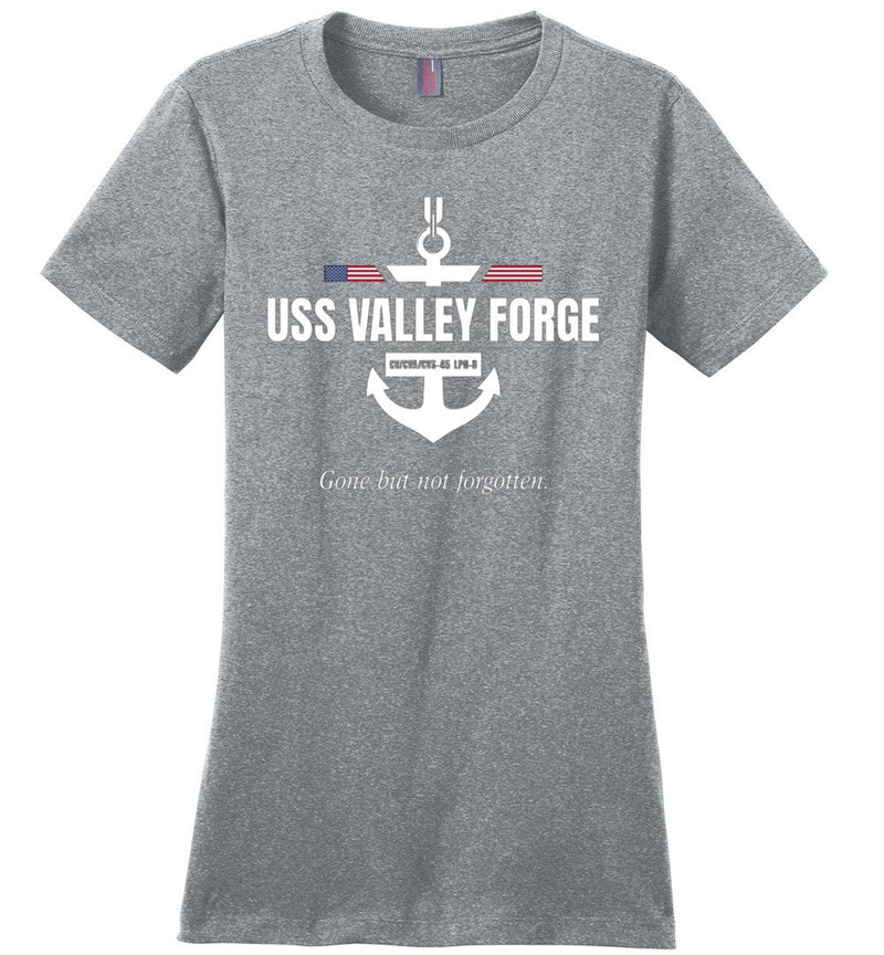Load image into Gallery viewer, USS Valley Forge CV/CVA/CVS-45 LPH-8 &quot;GBNF&quot; - Women&#39;s Crewneck T-Shirt
