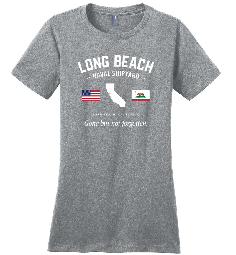 Load image into Gallery viewer, Long Beach Naval Shipyard &quot;GBNF&quot; - Women&#39;s Crewneck T-Shirt
