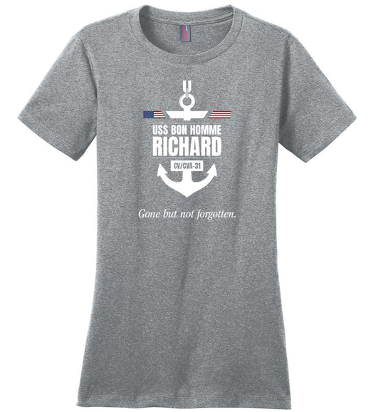 USS Bon Homme Richard CV/CVA-31 "GBNF" - Women's Crewneck T-Shirt