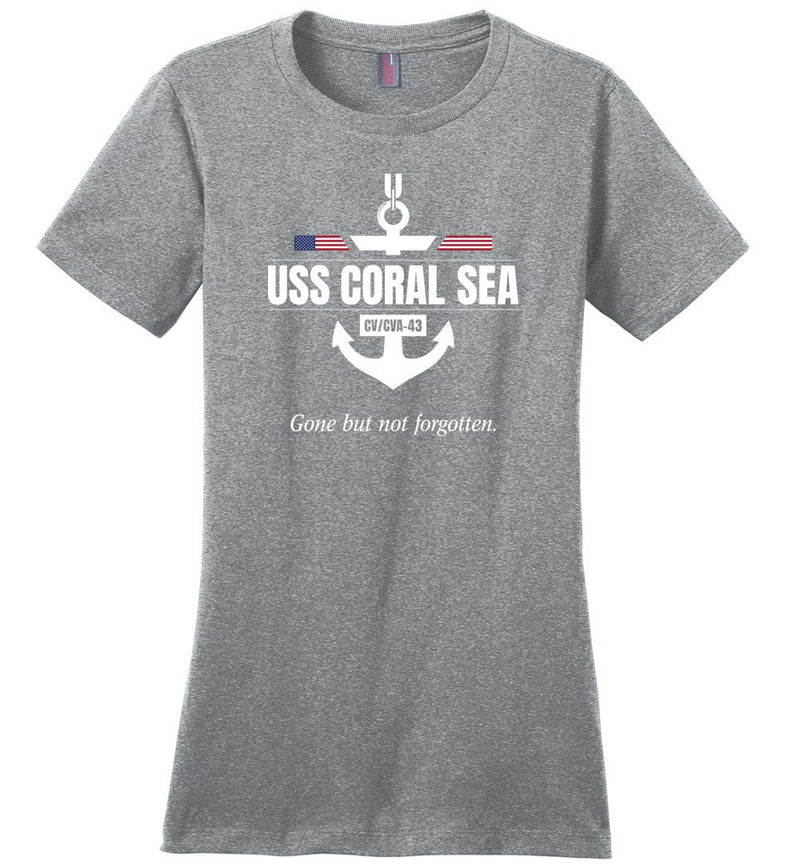 Load image into Gallery viewer, USS Coral Sea CV/CVA-43 &quot;GBNF&quot; - Women&#39;s Crewneck T-Shirt
