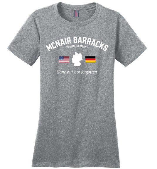McNair Barracks "GBNF" - Women's Crewneck T-Shirt