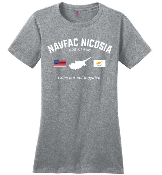 NAVFAC Nicosia "GBNF" - Women's Crewneck T-Shirt