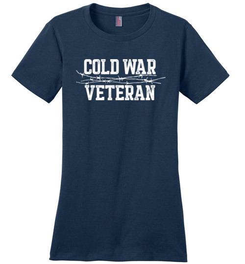 Load image into Gallery viewer, Cold War Veteran - Women&#39;s Crewneck T-Shirt

