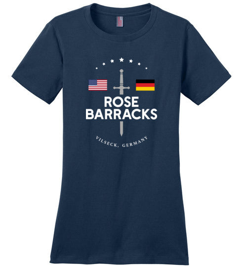 Load image into Gallery viewer, Rose Barracks - Women&#39;s Crewneck T-Shirt-Wandering I Store
