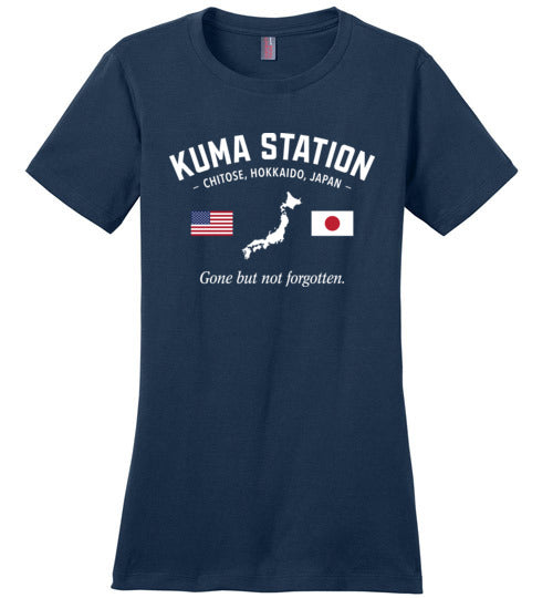 Kuma Station "GBNF" - Women's Crewneck T-Shirt-Wandering I Store