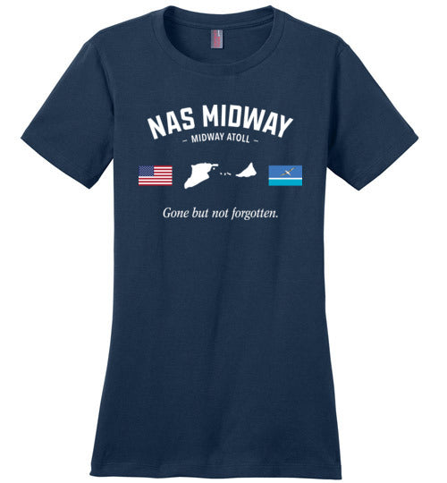 NAS Midway "GBNF" - Women's Crewneck T-Shirt-Wandering I Store