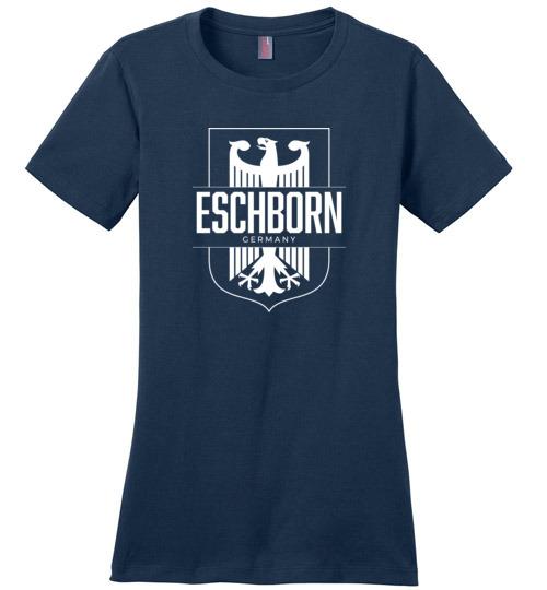 Load image into Gallery viewer, Eschborn, Germany - Women&#39;s Crewneck T-Shirt
