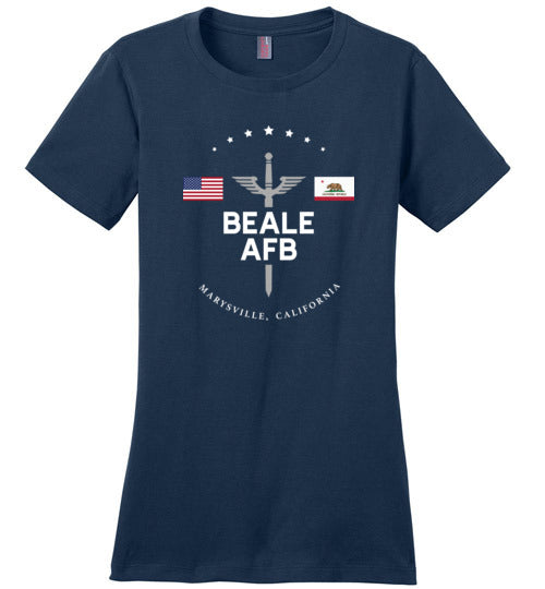 Load image into Gallery viewer, Beale AFB - Women&#39;s Crewneck T-Shirt-Wandering I Store
