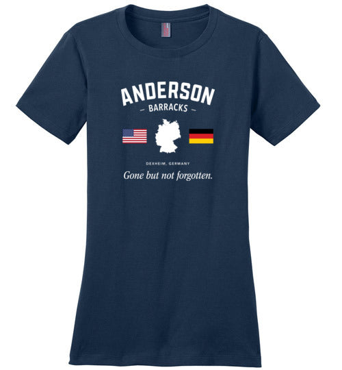 Anderson Barracks "GBNF" - Women's Crewneck T-Shirt-Wandering I Store