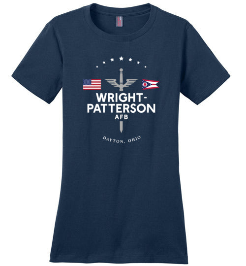Wright-Patterson AFB - Women's Crewneck T-Shirt-Wandering I Store