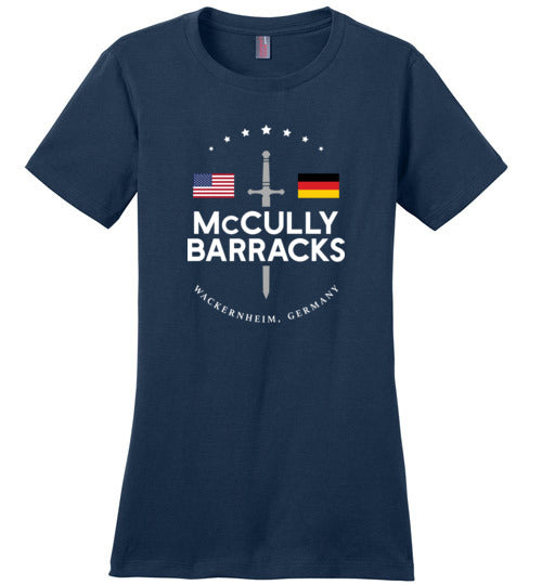 Load image into Gallery viewer, McCully Barracks - Women&#39;s Crewneck T-Shirt-Wandering I Store
