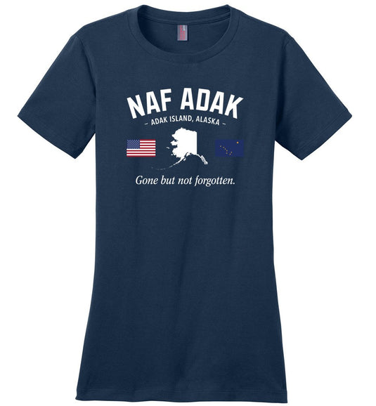 NAF Adak "GBNF" - Women's Crewneck T-Shirt