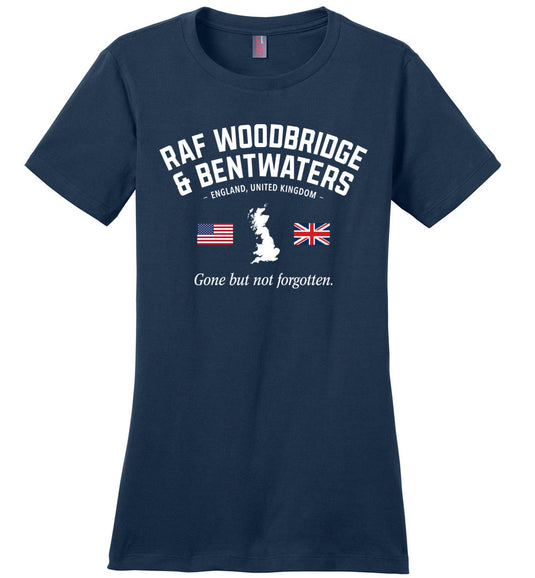 RAF Woodbridge & Bentwaters "GBNF" - Women's Crewneck T-Shirt