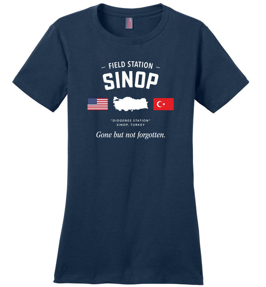Field Station Sinop "GBNF" - Women's Crewneck T-Shirt