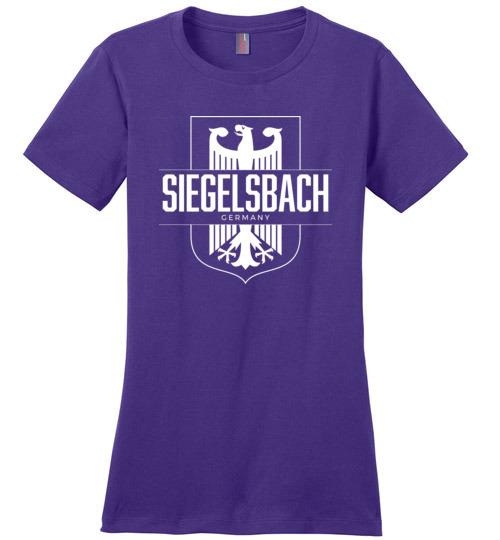 Load image into Gallery viewer, Siegelsbach, Germany - Women&#39;s Crewneck T-Shirt
